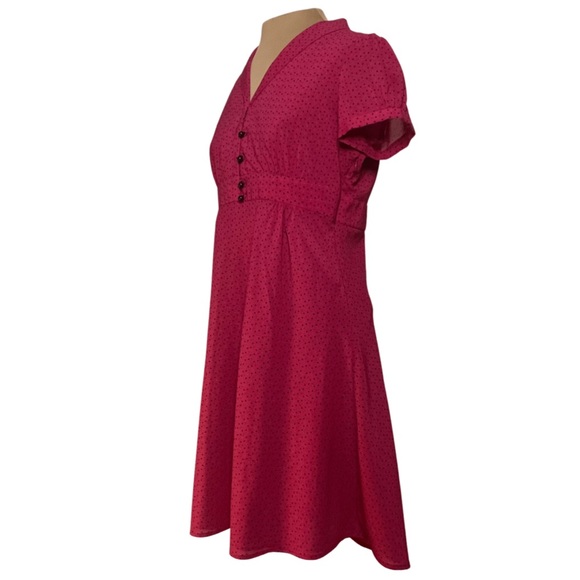 Old Navy Polka Dot A-line Dress - Picture 3 of 6